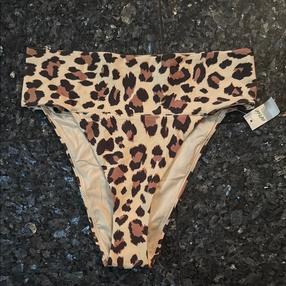 Aerie Animal Print Bikini Bottoms